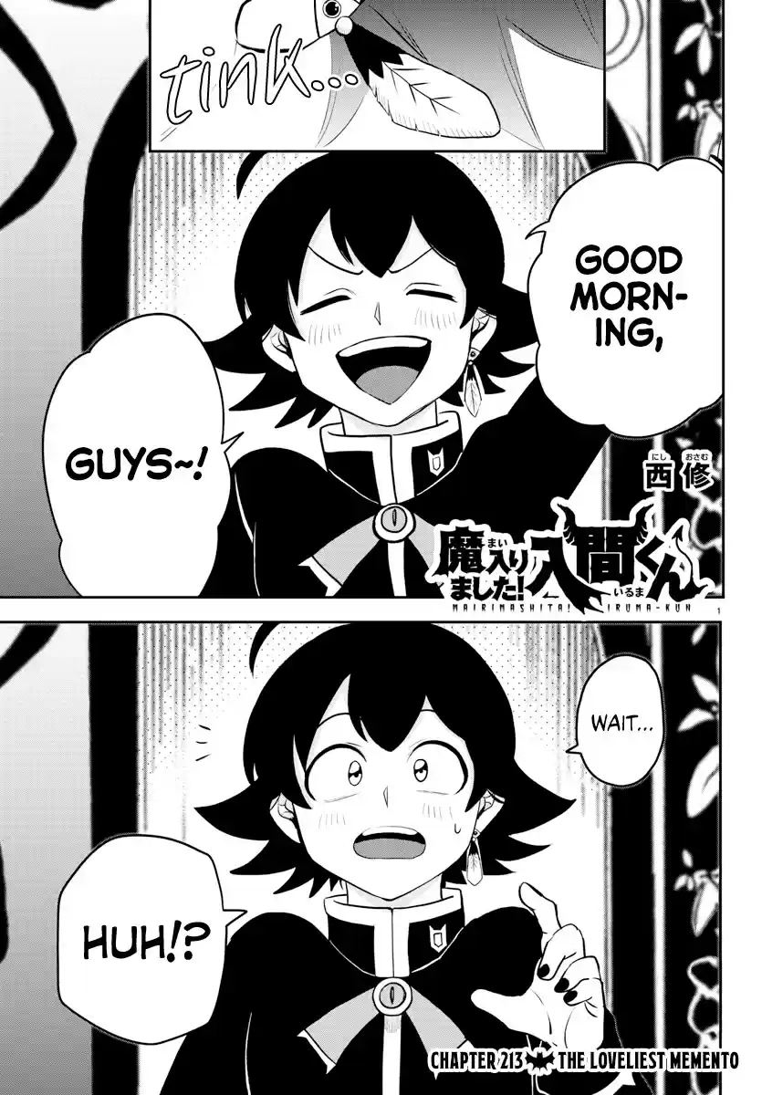 Mairimashita! Iruma-Kun Chapter 213: The Loveliest Memento.