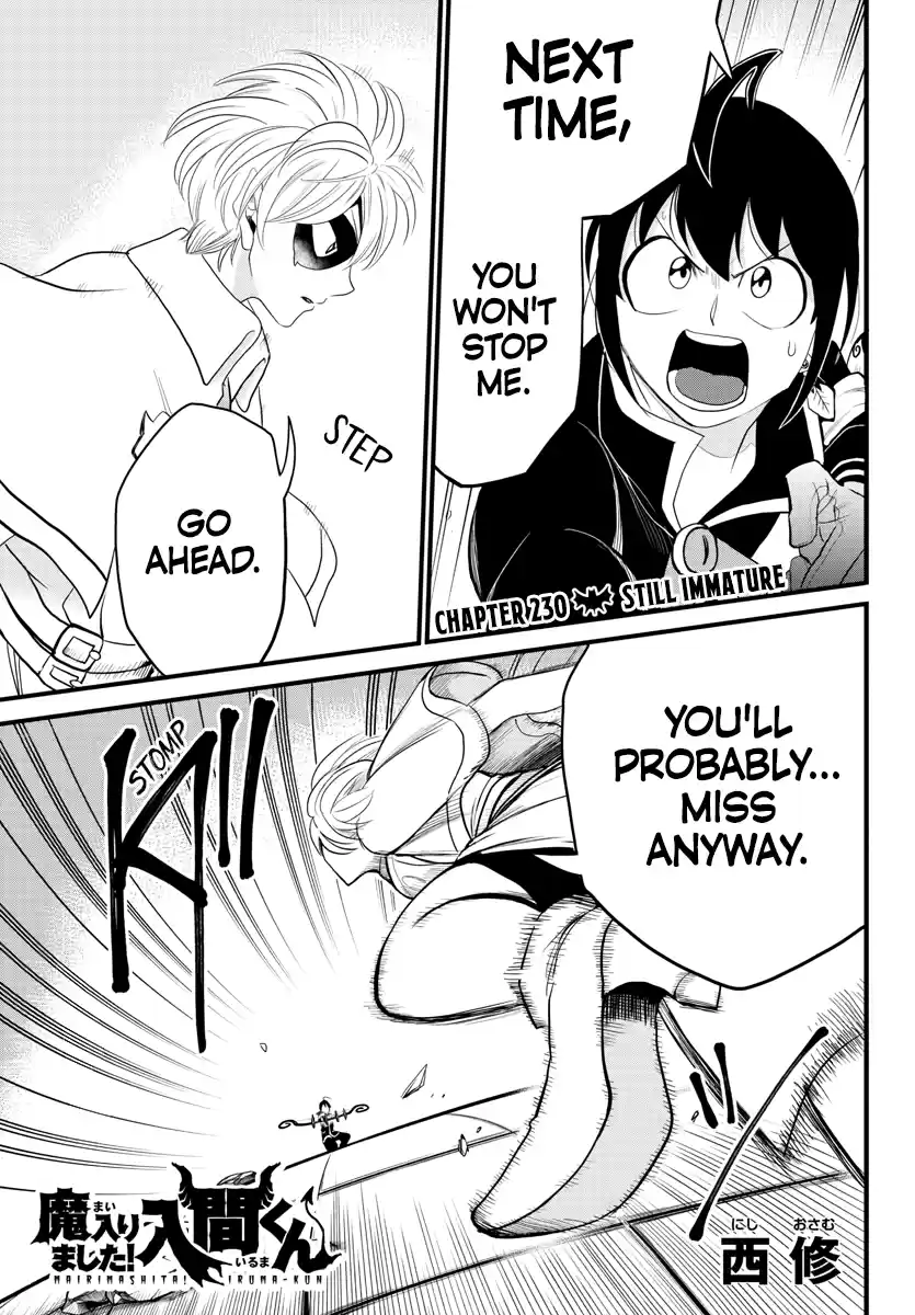 Mairimashita! Iruma-Kun Chapter 230