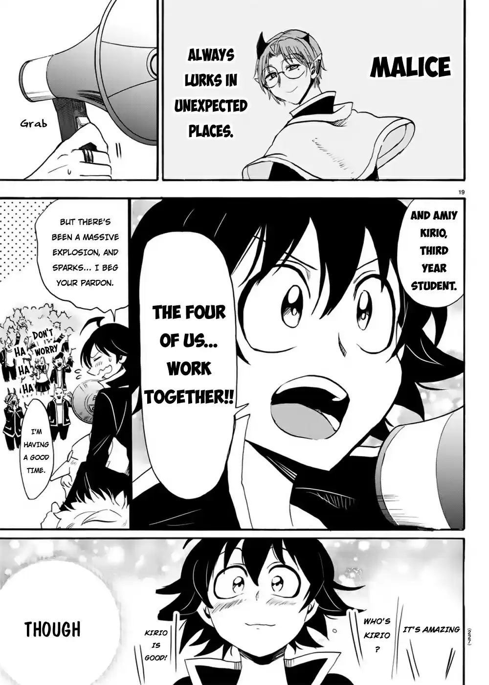 Mairimashita! Iruma kun Vol. 5 Ch. 35 Never give up on anything