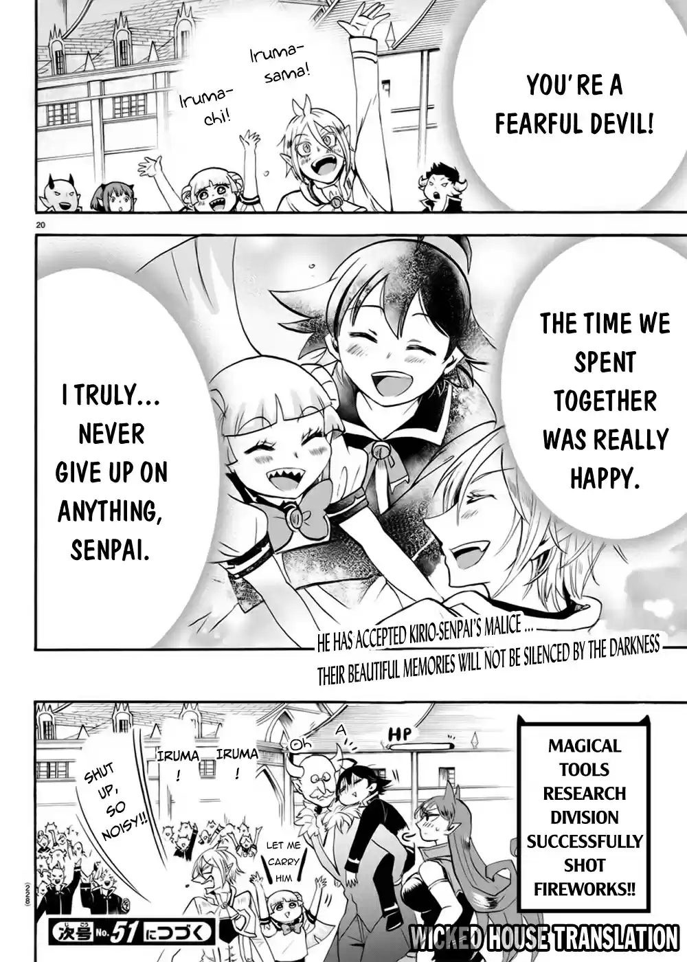 Mairimashita! Iruma kun Vol. 5 Ch. 35 Never give up on anything