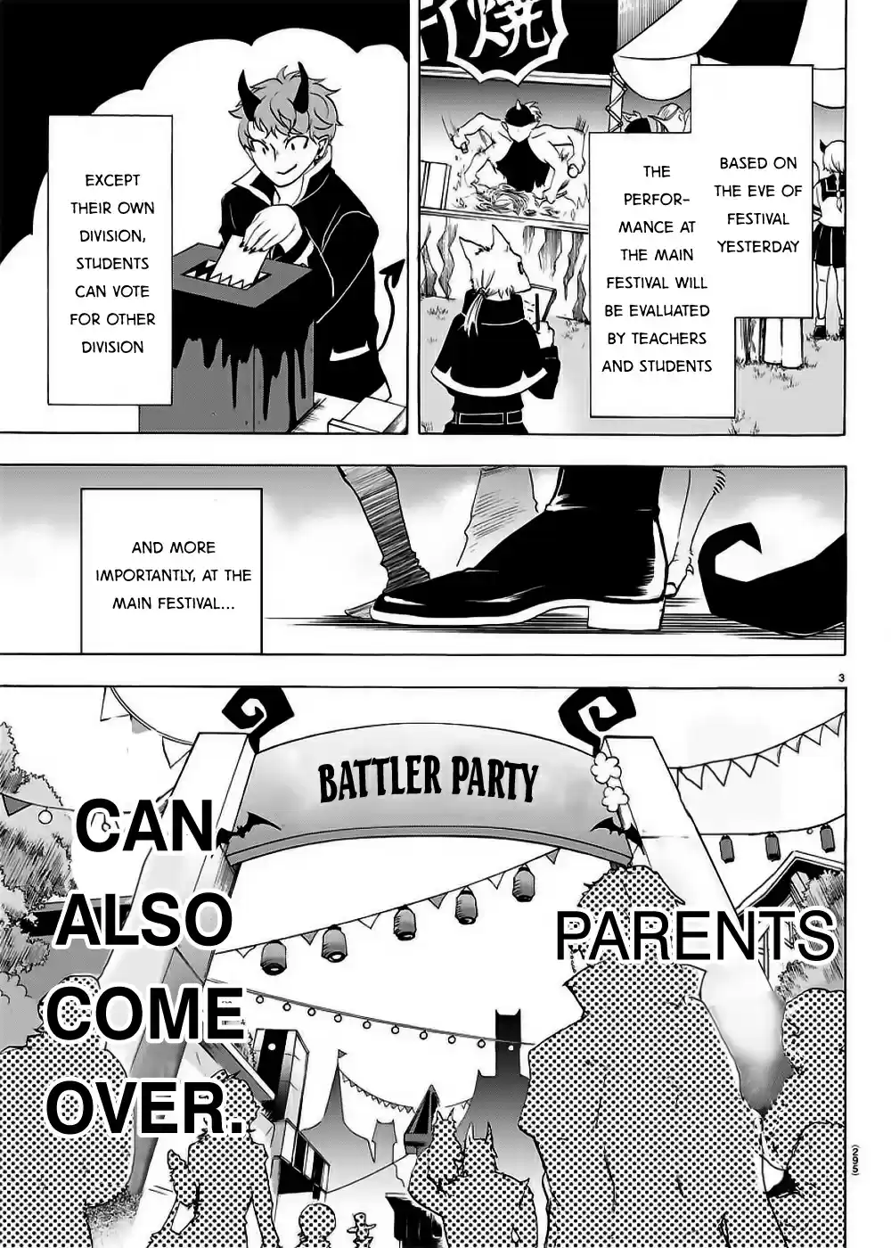 Mairimashita! Iruma kun Vol. 5 Ch. 36 Spending time with family