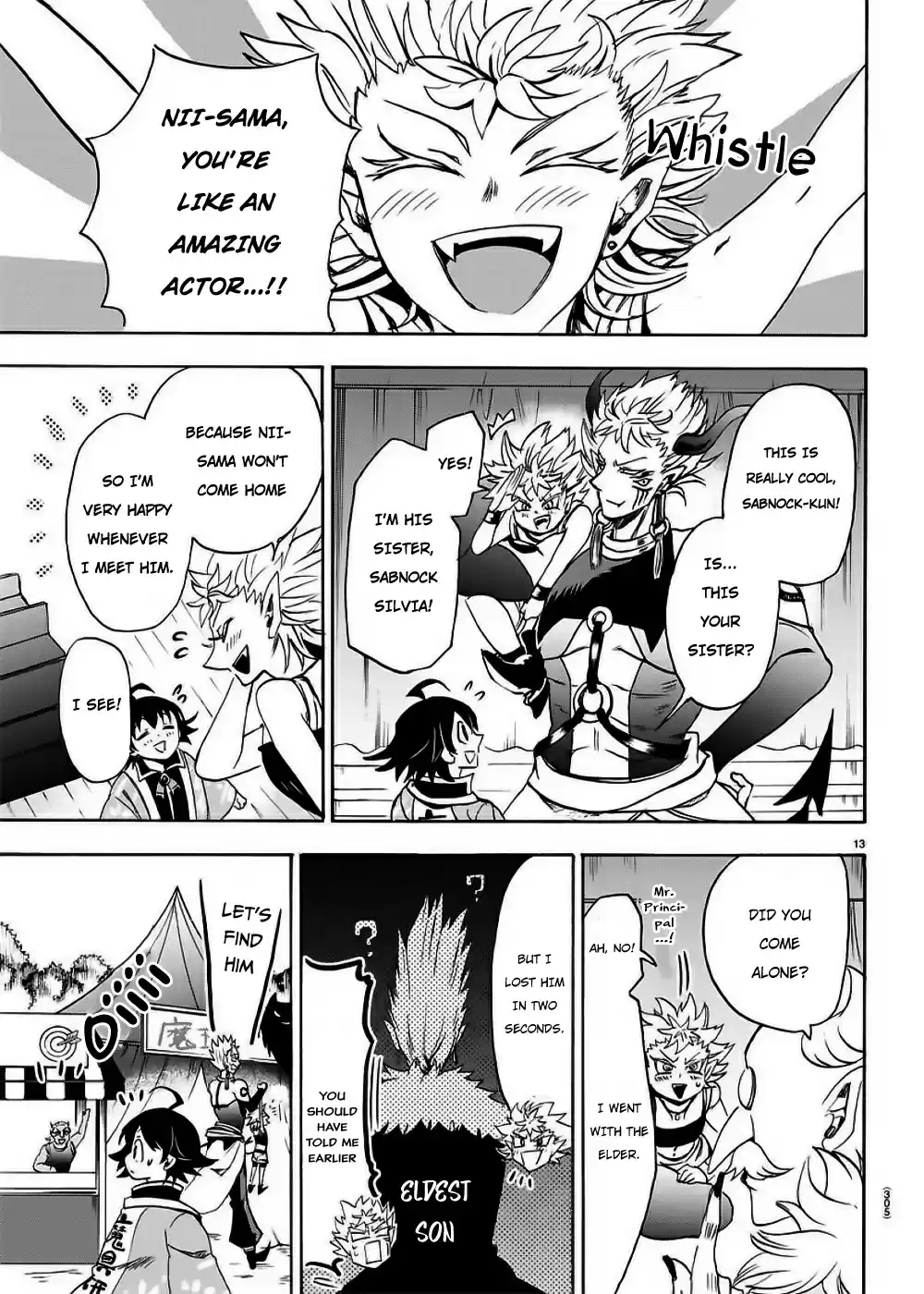 Mairimashita! Iruma kun Vol. 5 Ch. 36 Spending time with family