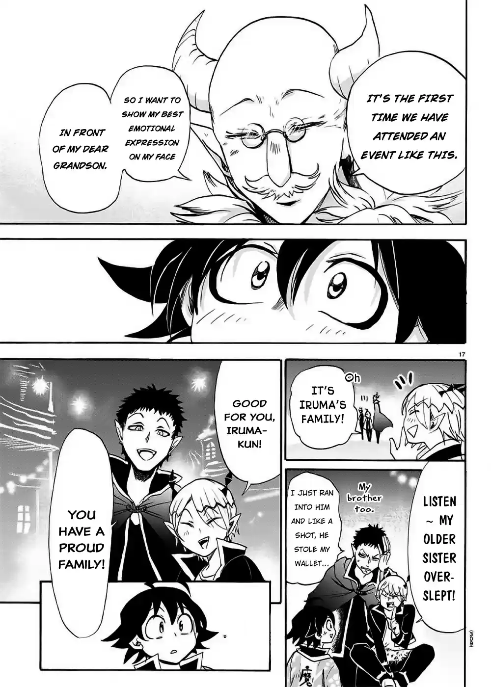 Mairimashita! Iruma kun Vol. 5 Ch. 36 Spending time with family