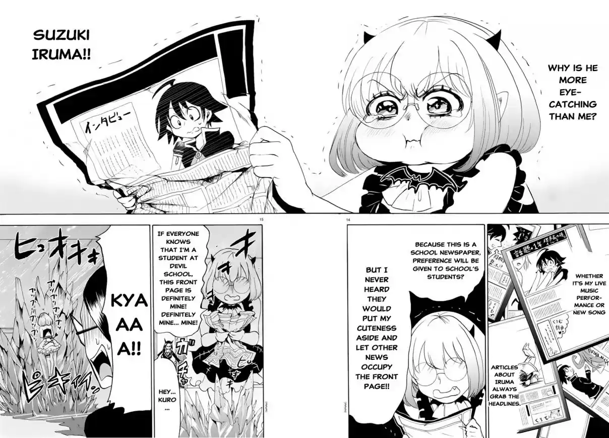 Mairimashita! Iruma kun Vol. 5 Ch. 40 Akudol Kuromu chan