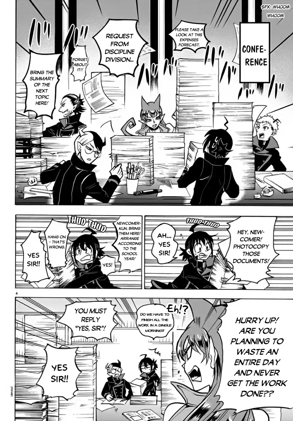 Mairimashita! Iruma kun Vol. 6 Ch. 47 The Cruel Student Council