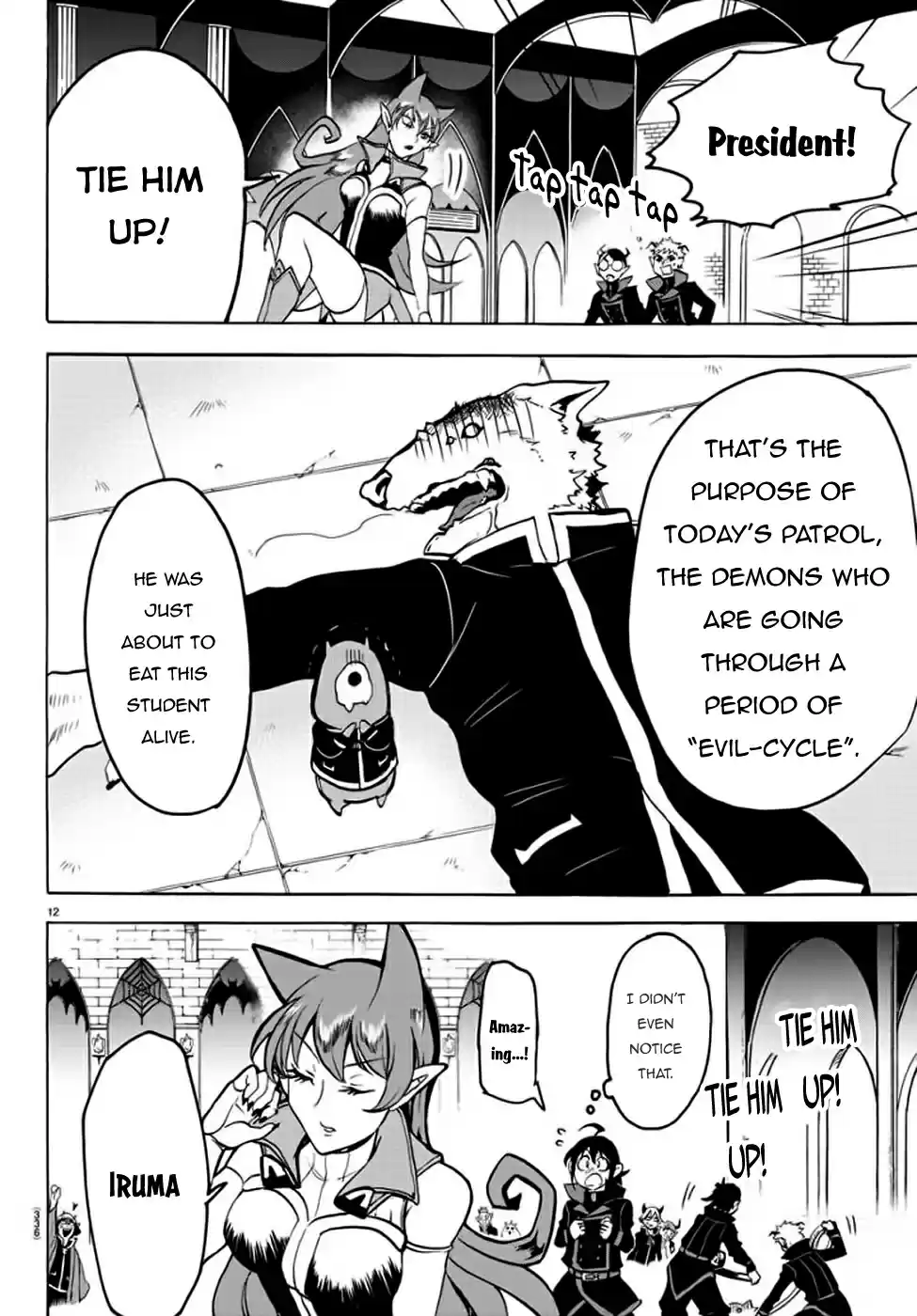 Mairimashita! Iruma kun Vol. 6 Ch. 47 The Cruel Student Council