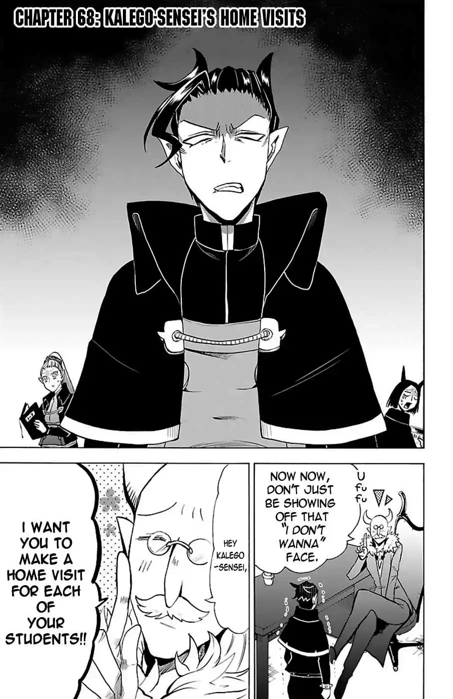 Mairimashita! Iruma kun Vol. 8 Ch. 68 Kalego sensei's Home Visits