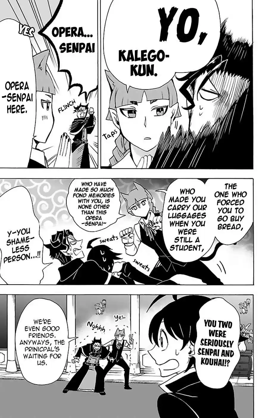 Mairimashita! Iruma kun Vol. 8 Ch. 68 Kalego sensei's Home Visits