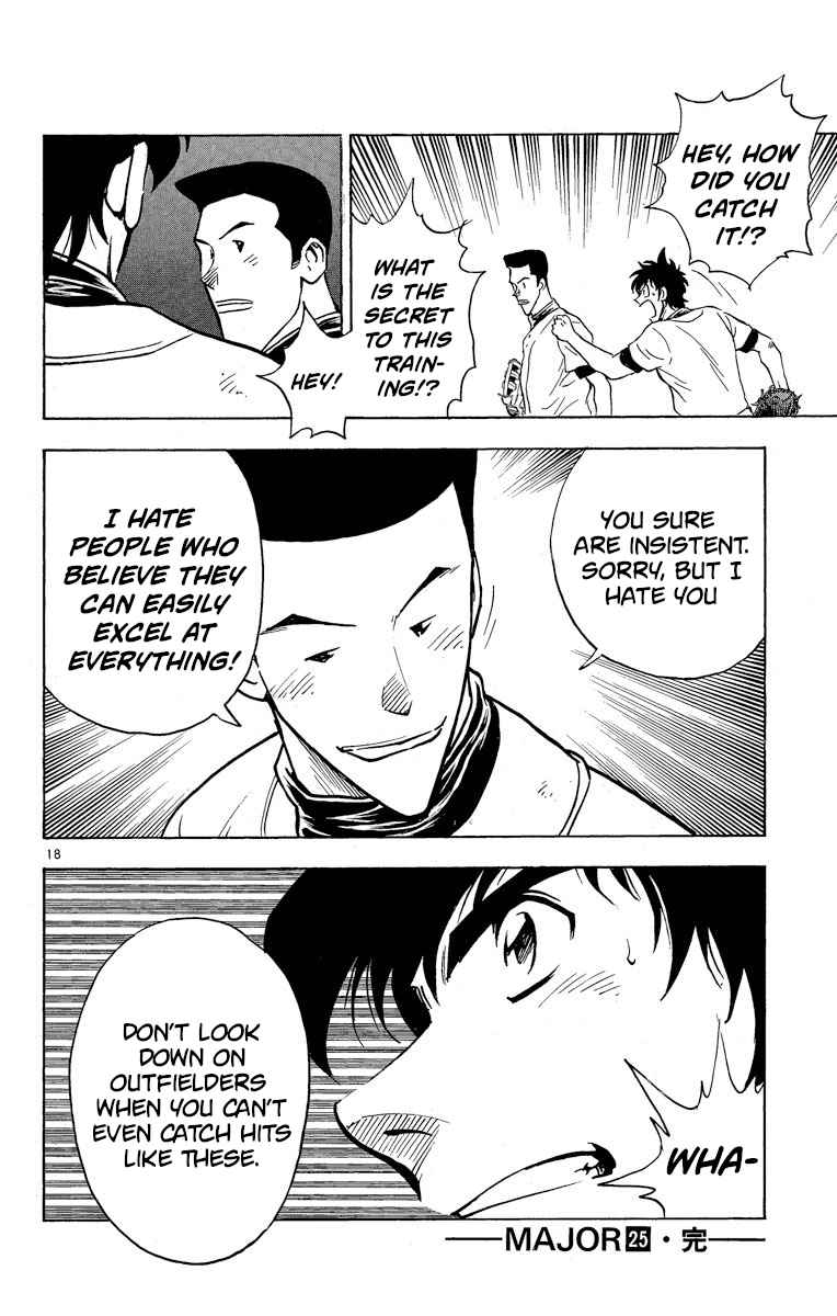 Major Vol. 25 Ch. 224 Don't Underestimate Him!