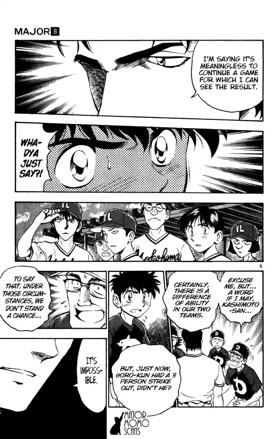 Major Vol. 8 Ch. 63 Match Suspended