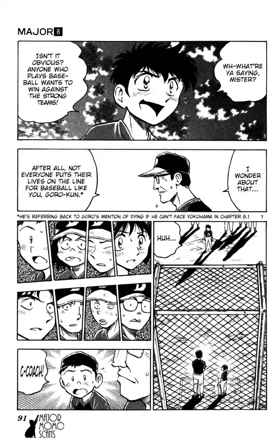 Major Vol. 8 Ch. 64 Coach's Thoughts