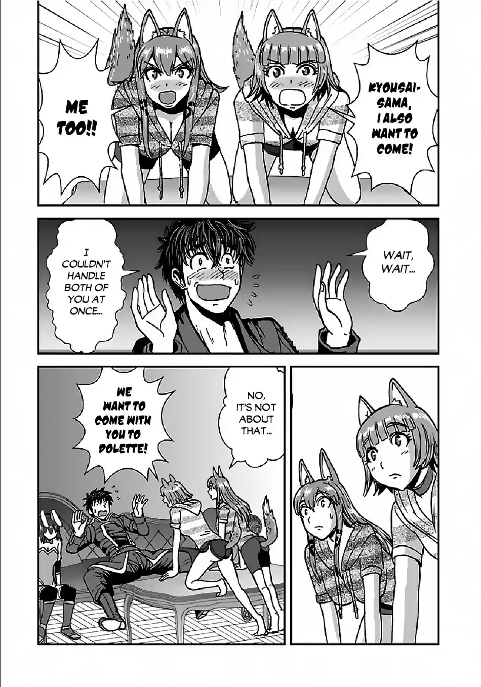 Makikomarete Isekai Teni Suru Yatsu Wa, Taitei Cheat Chapter 33