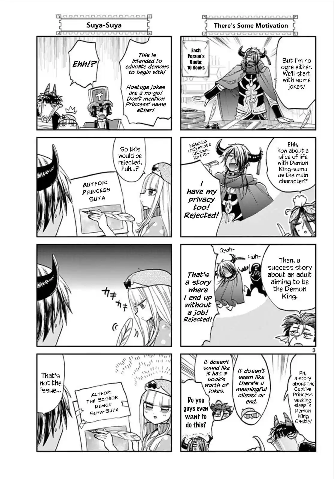 Maou jou de Oyasumi Ch. 106 Deadlines Turns Creatures Weird