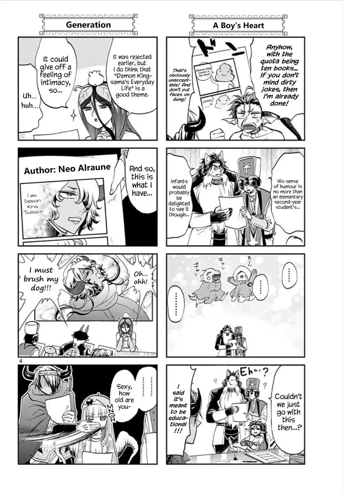 Maou jou de Oyasumi Ch. 106 Deadlines Turns Creatures Weird