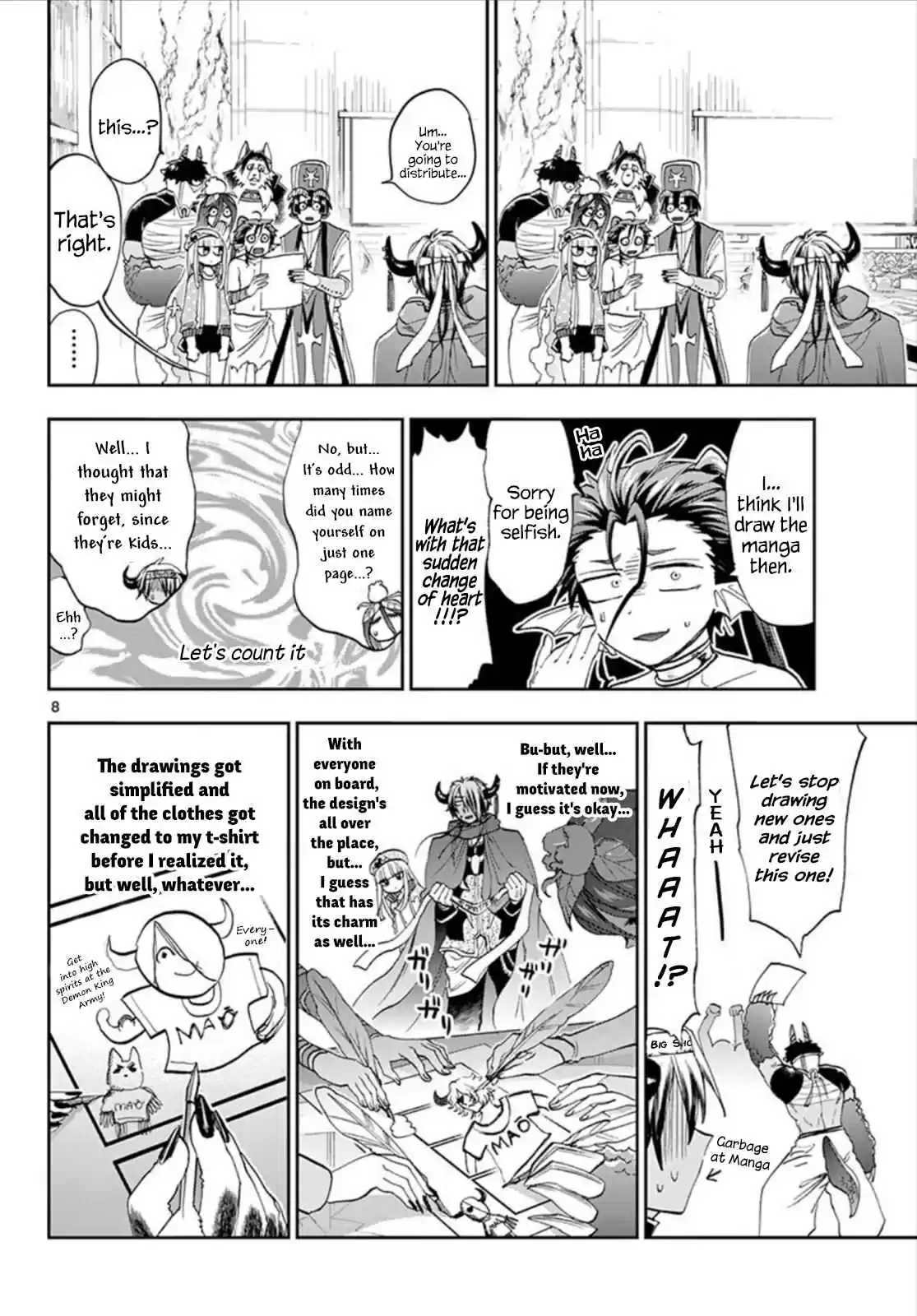 Maou jou de Oyasumi Ch. 106 Deadlines Turns Creatures Weird