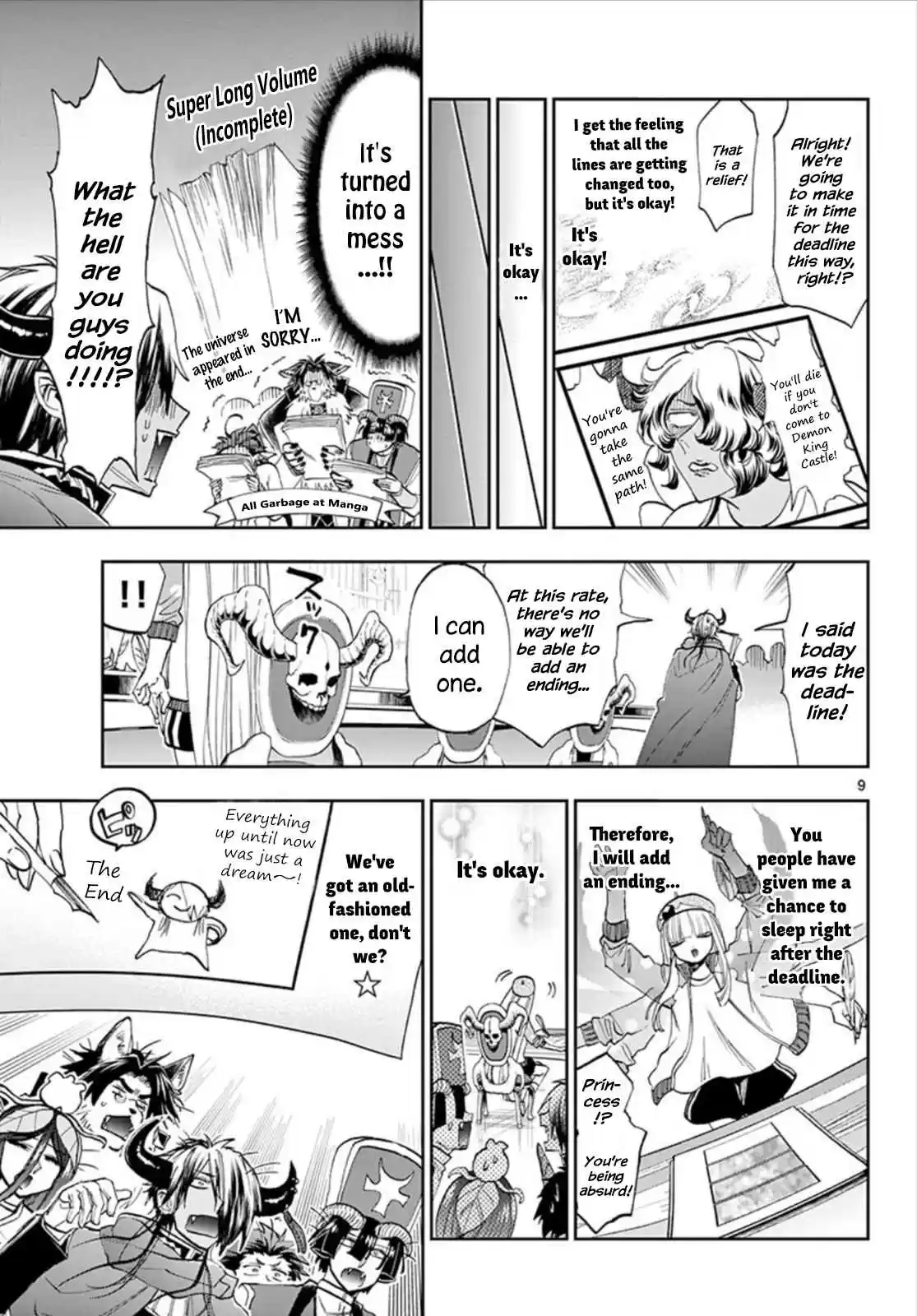 Maou jou de Oyasumi Ch. 106 Deadlines Turns Creatures Weird