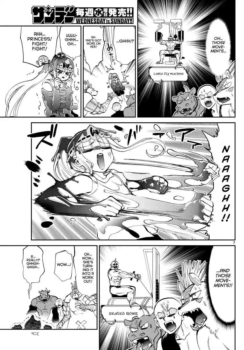 Maou jou de Oyasumi Ch. 171 How many kilos are the slimes you lift?