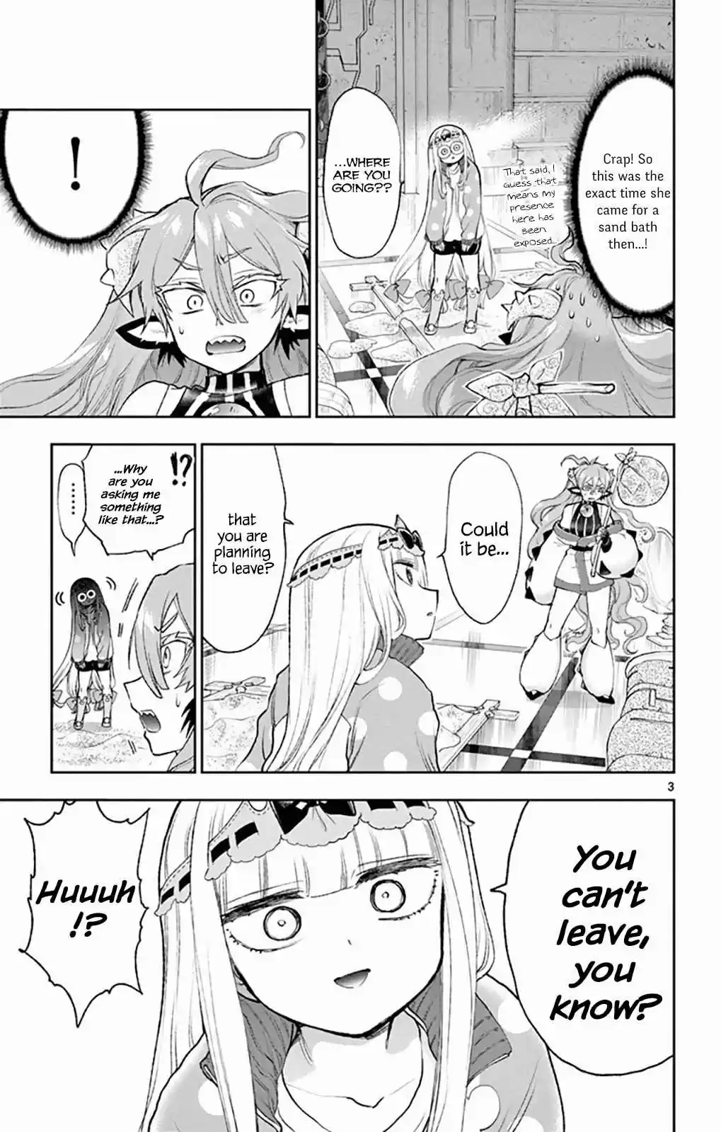 Maou jou de Oyasumi Ch. 206 White! Coulomb Construction