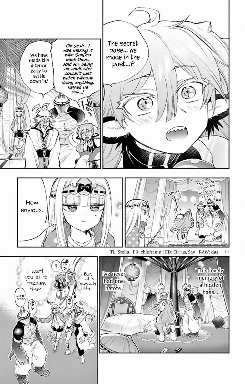 Maou jou de Oyasumi Ch. 206 White! Coulomb Construction