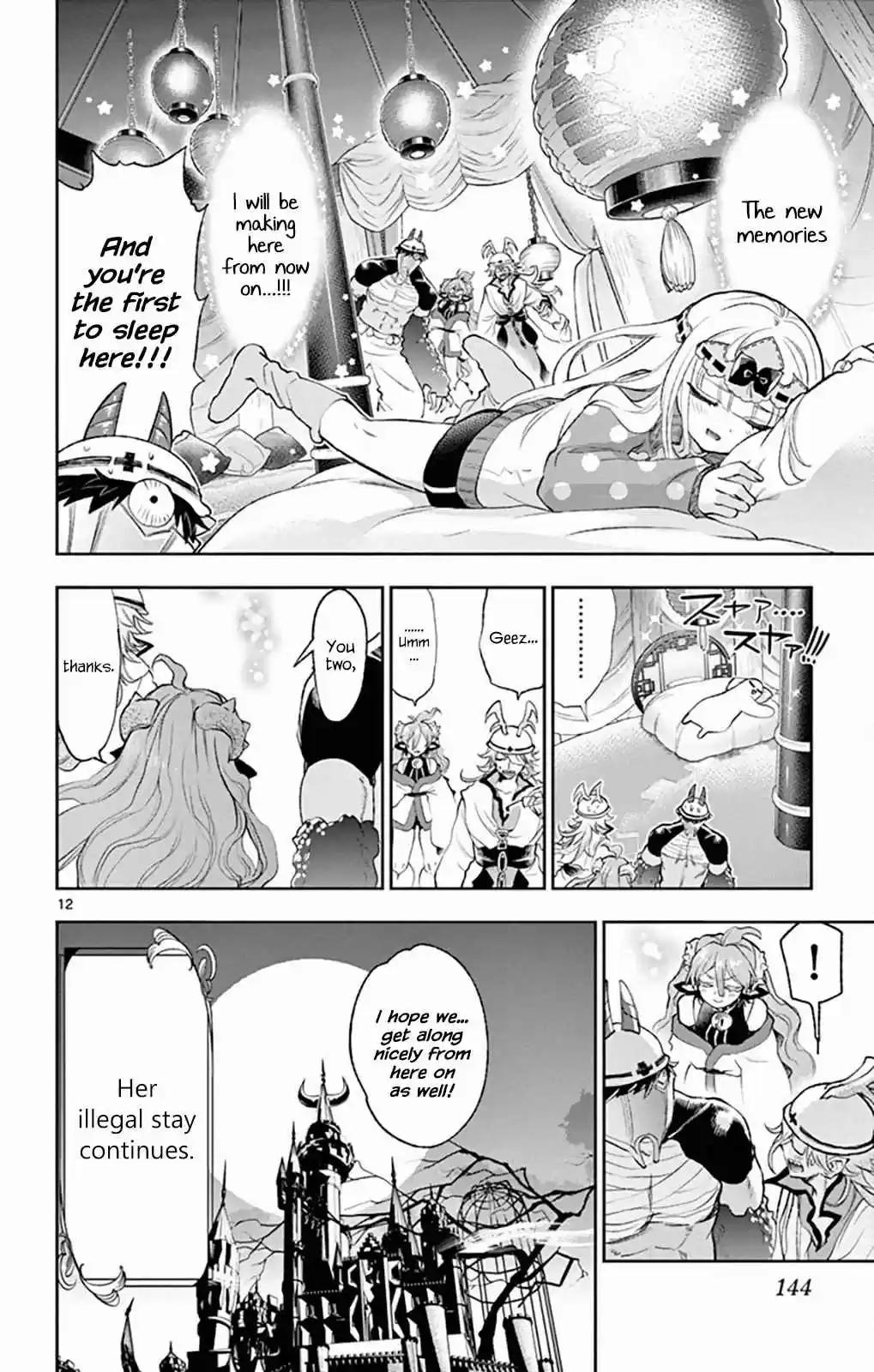 Maou jou de Oyasumi Ch. 206 White! Coulomb Construction