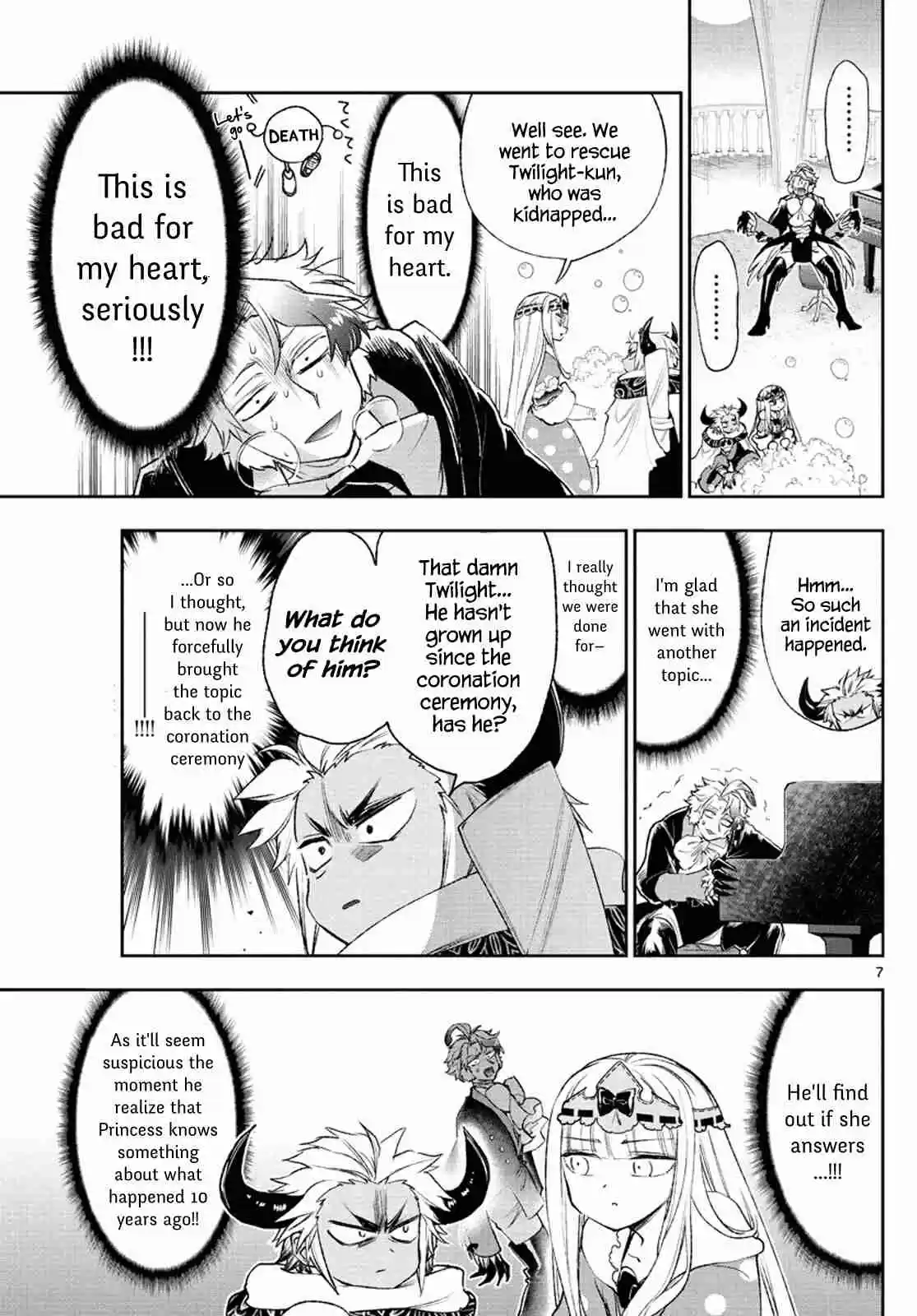 Maou jou de Oyasumi Ch. 211 They're the Sorrows of a Perceptive Bird!