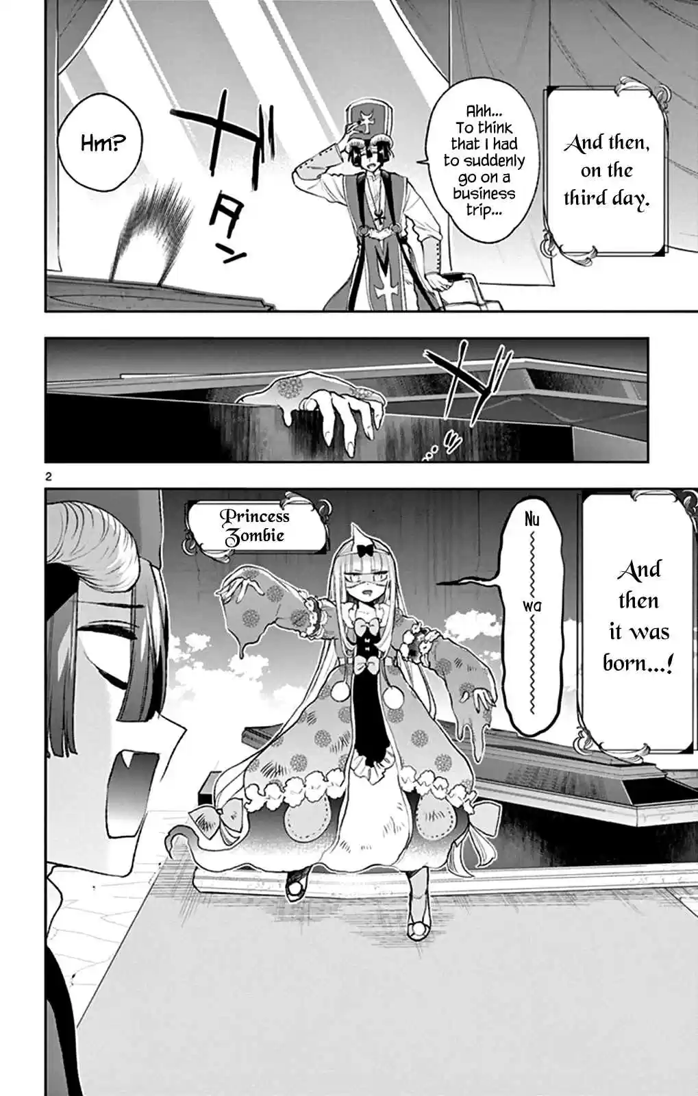 Maou jou de Oyasumi Ch. 214 Zombie chan's Nature