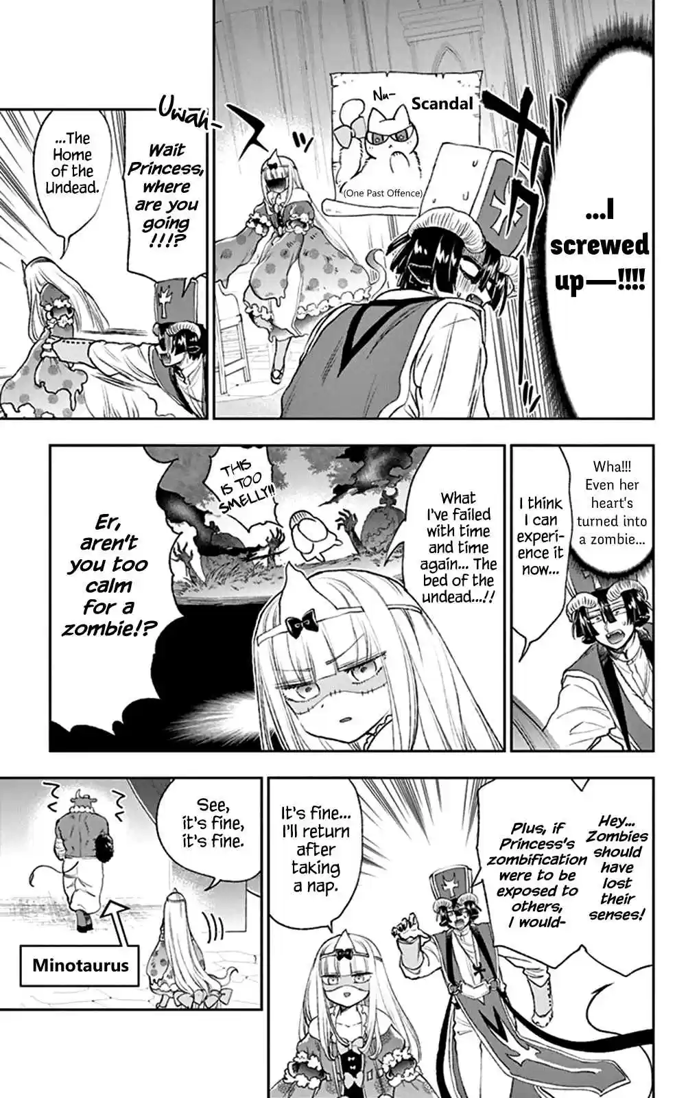 Maou jou de Oyasumi Ch. 214 Zombie chan's Nature