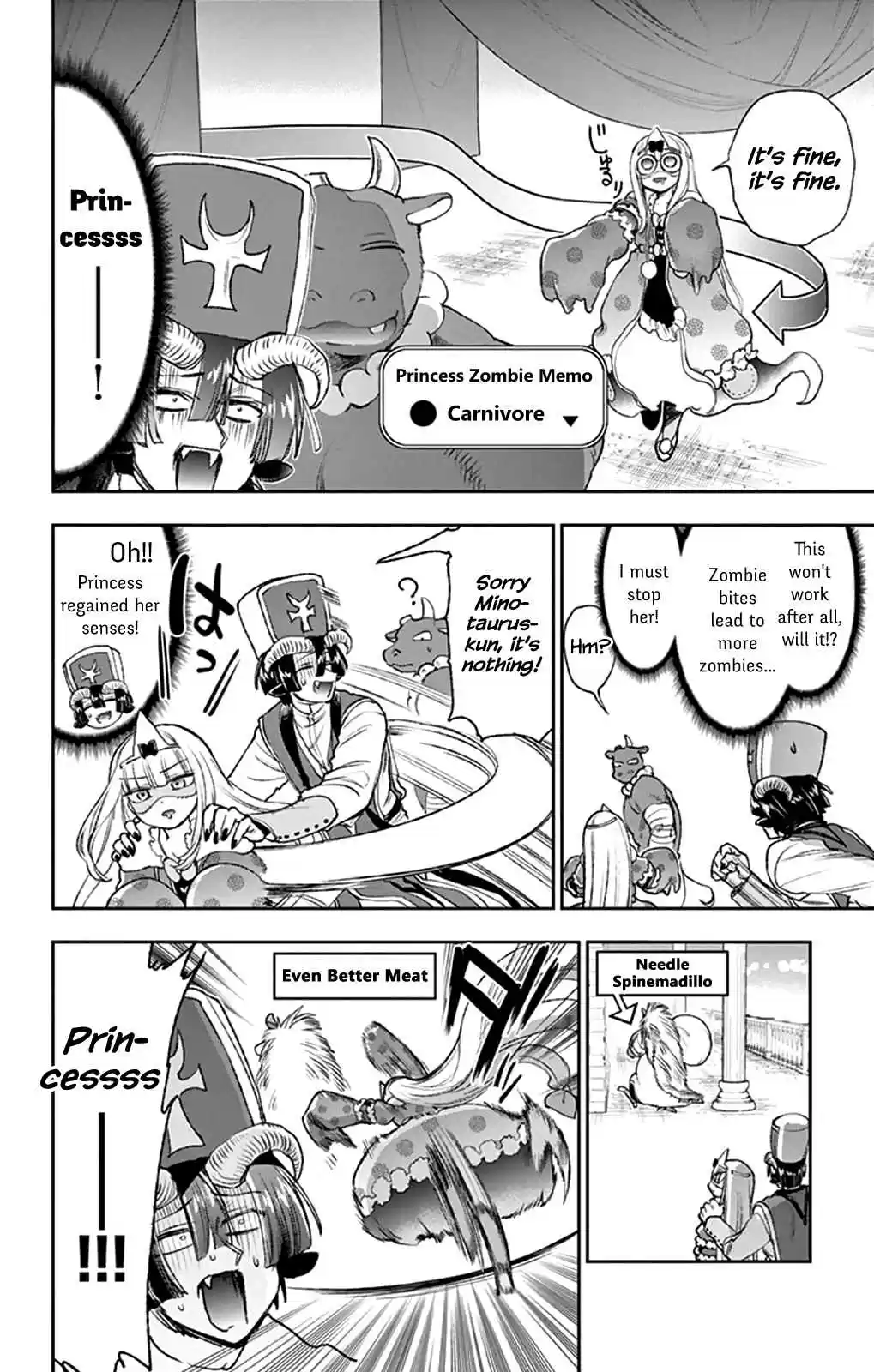 Maou jou de Oyasumi Ch. 214 Zombie chan's Nature