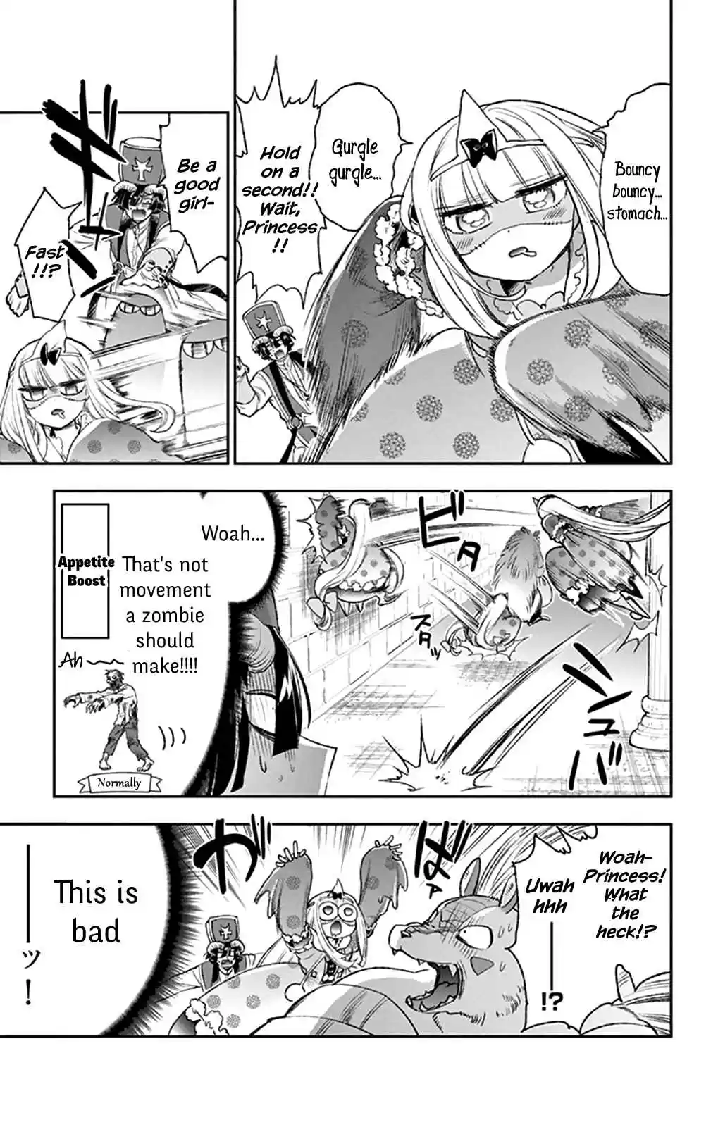 Maou jou de Oyasumi Ch. 214 Zombie chan's Nature