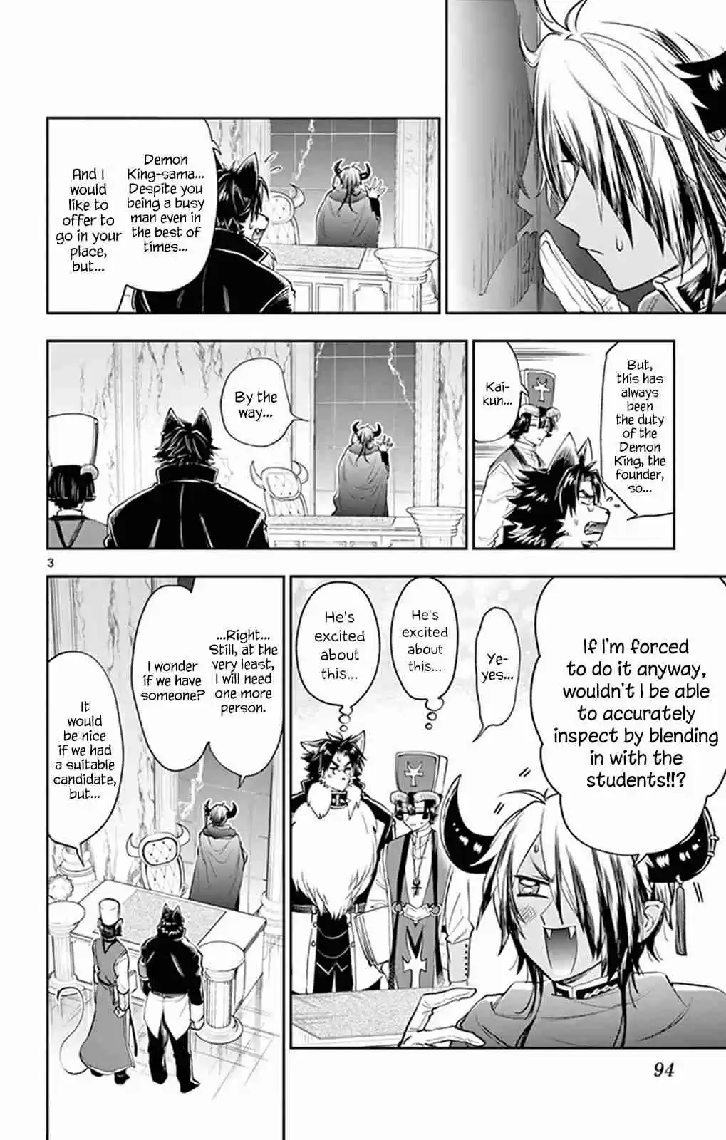 Maou jou de Oyasumi Ch. 216 Let's Go to School!