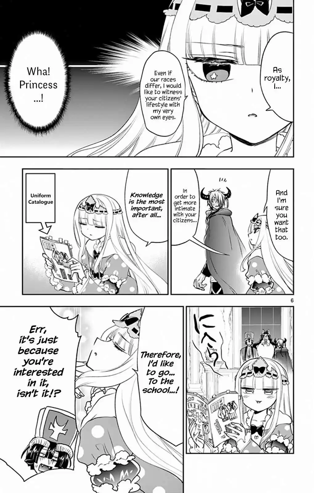 Maou jou de Oyasumi Ch. 216 Let's Go to School!