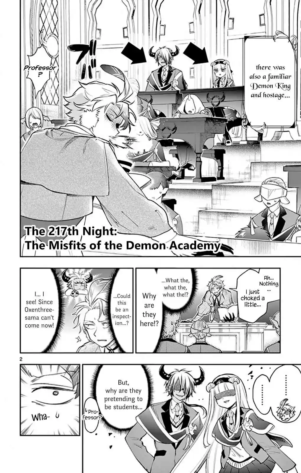 Maou jou de Oyasumi Ch. 217 The Misfits of the Demon Academy