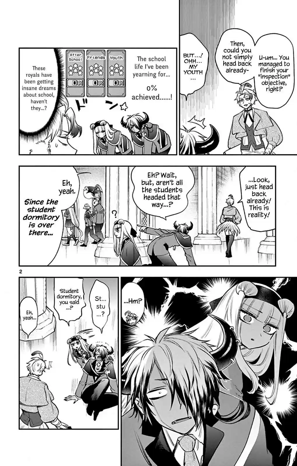 Maou jou de Oyasumi Ch. 218 How to Use the Dormitory