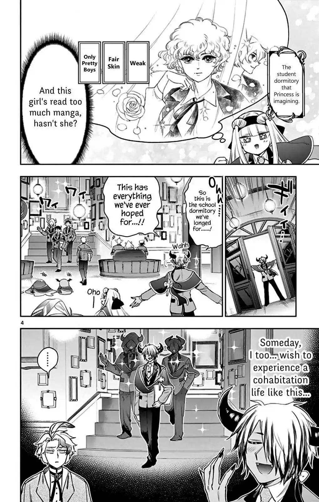 Maou jou de Oyasumi Ch. 218 How to Use the Dormitory
