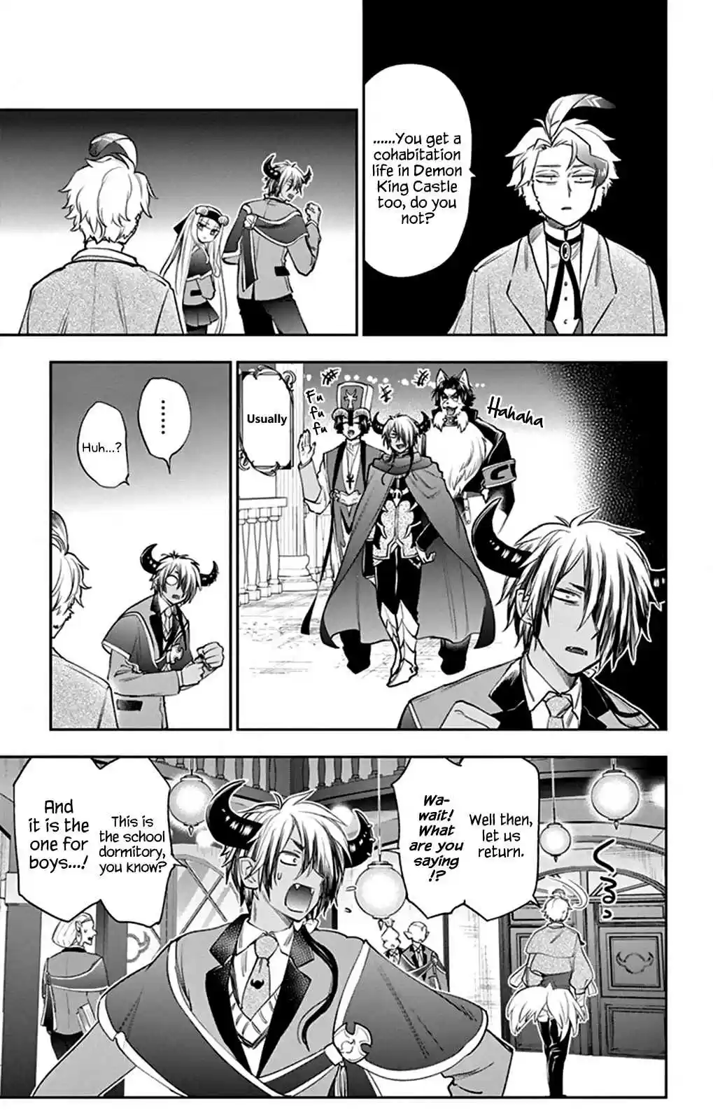 Maou jou de Oyasumi Ch. 218 How to Use the Dormitory