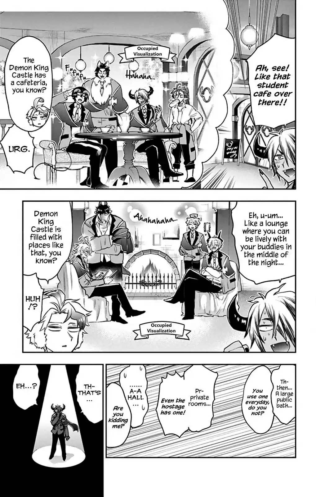 Maou jou de Oyasumi Ch. 218 How to Use the Dormitory