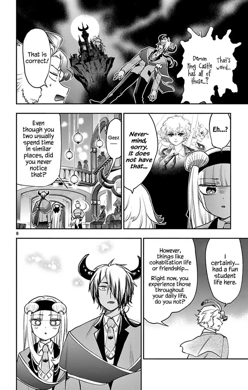 Maou jou de Oyasumi Ch. 218 How to Use the Dormitory