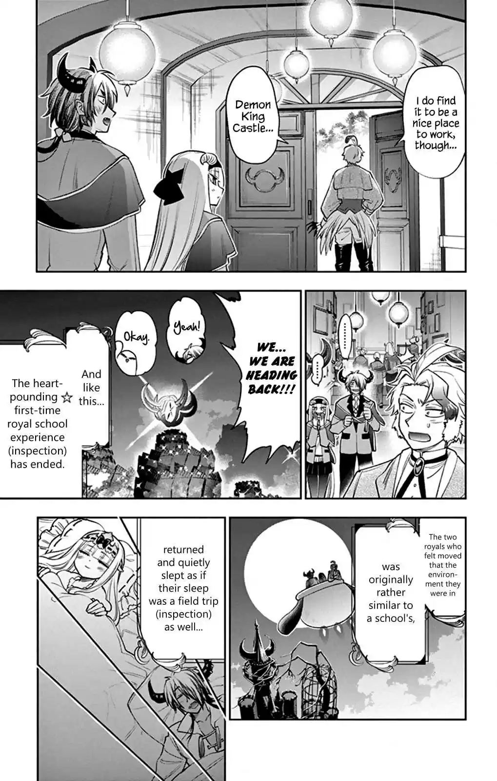 Maou jou de Oyasumi Ch. 218 How to Use the Dormitory