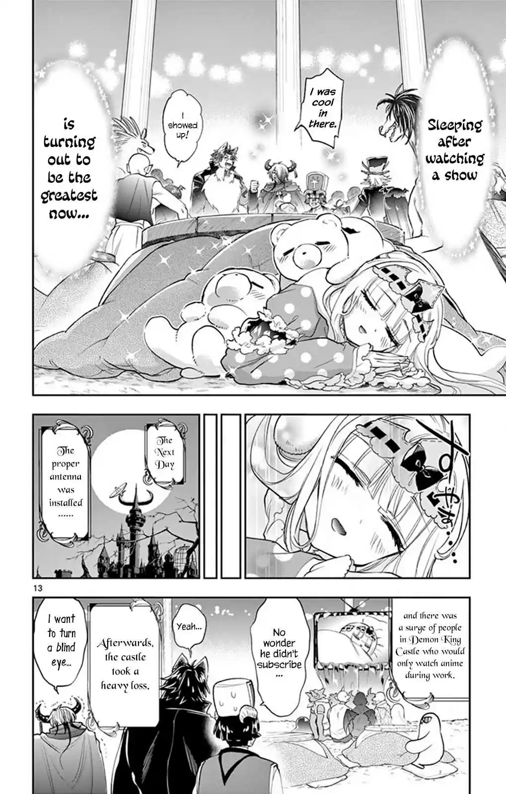 Maou jou de Oyasumi Ch. 219 But Tonikaku Kawaii is Getting Shown