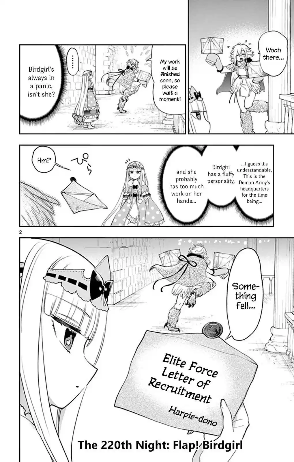 Maou jou de Oyasumi Ch. 220 Flap! Birdgirl