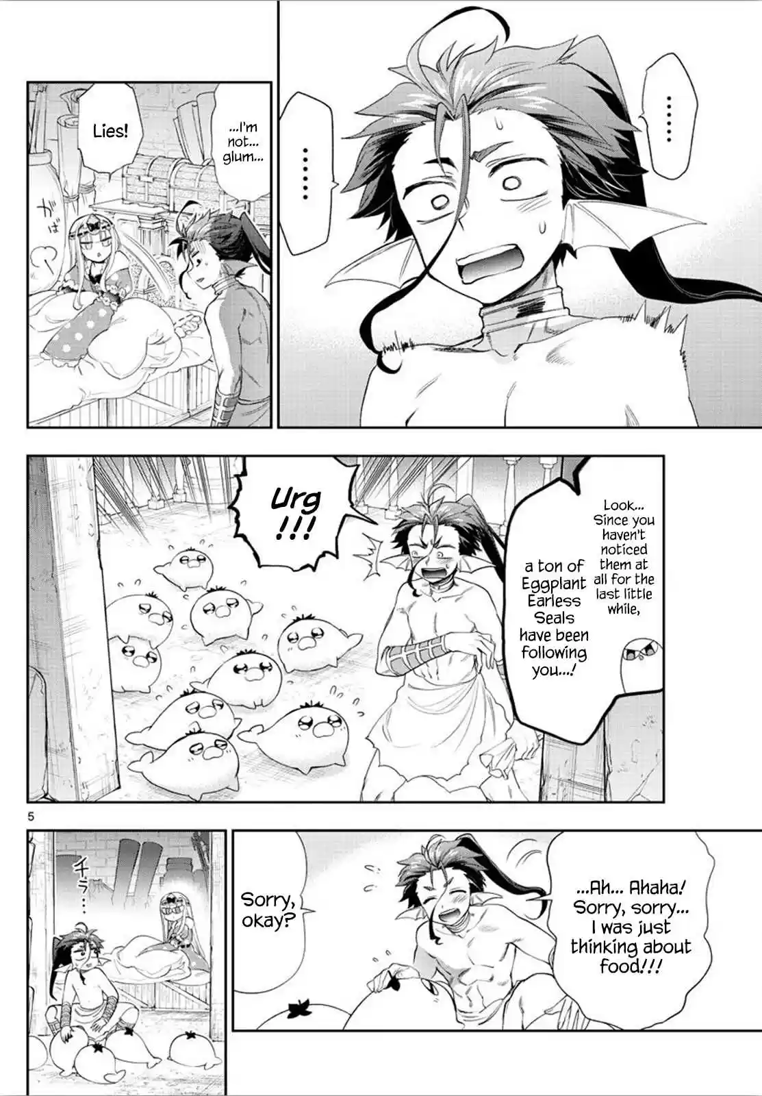 Maou jou de Oyasumi Ch. 223 Intercept!! God of the Sea, Poseidon