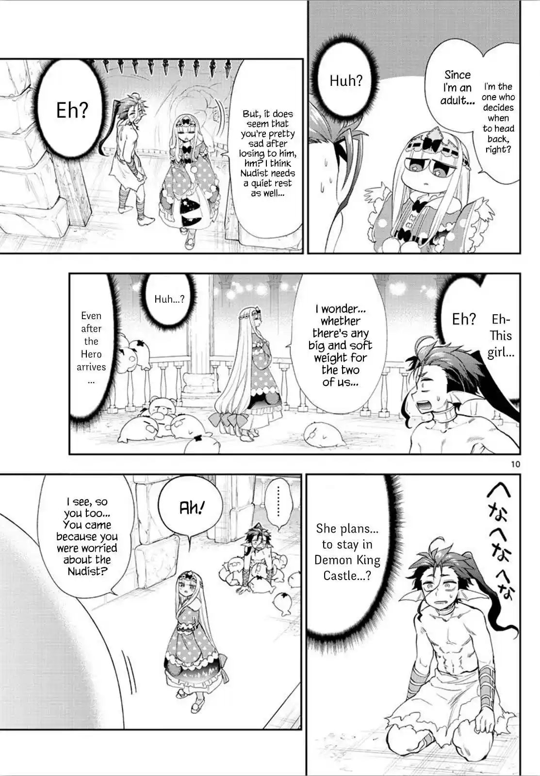 Maou jou de Oyasumi Ch. 223 Intercept!! God of the Sea, Poseidon