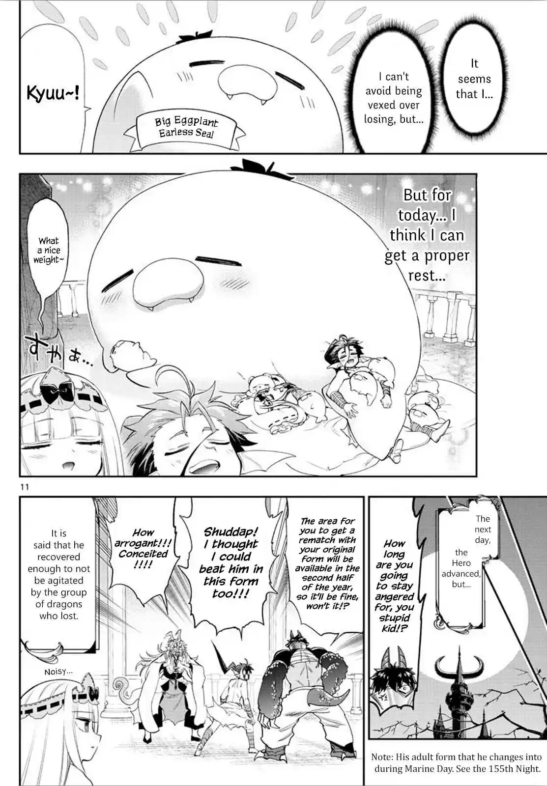 Maou jou de Oyasumi Ch. 223 Intercept!! God of the Sea, Poseidon