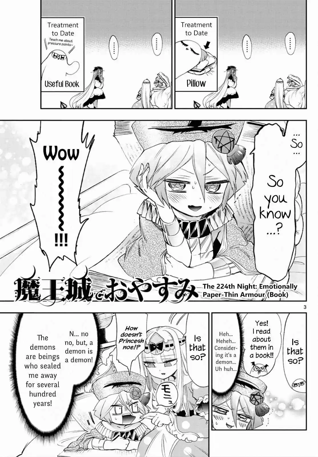 Maou jou de Oyasumi Ch. 224 Emotionally Paper Thin Armour (Book)