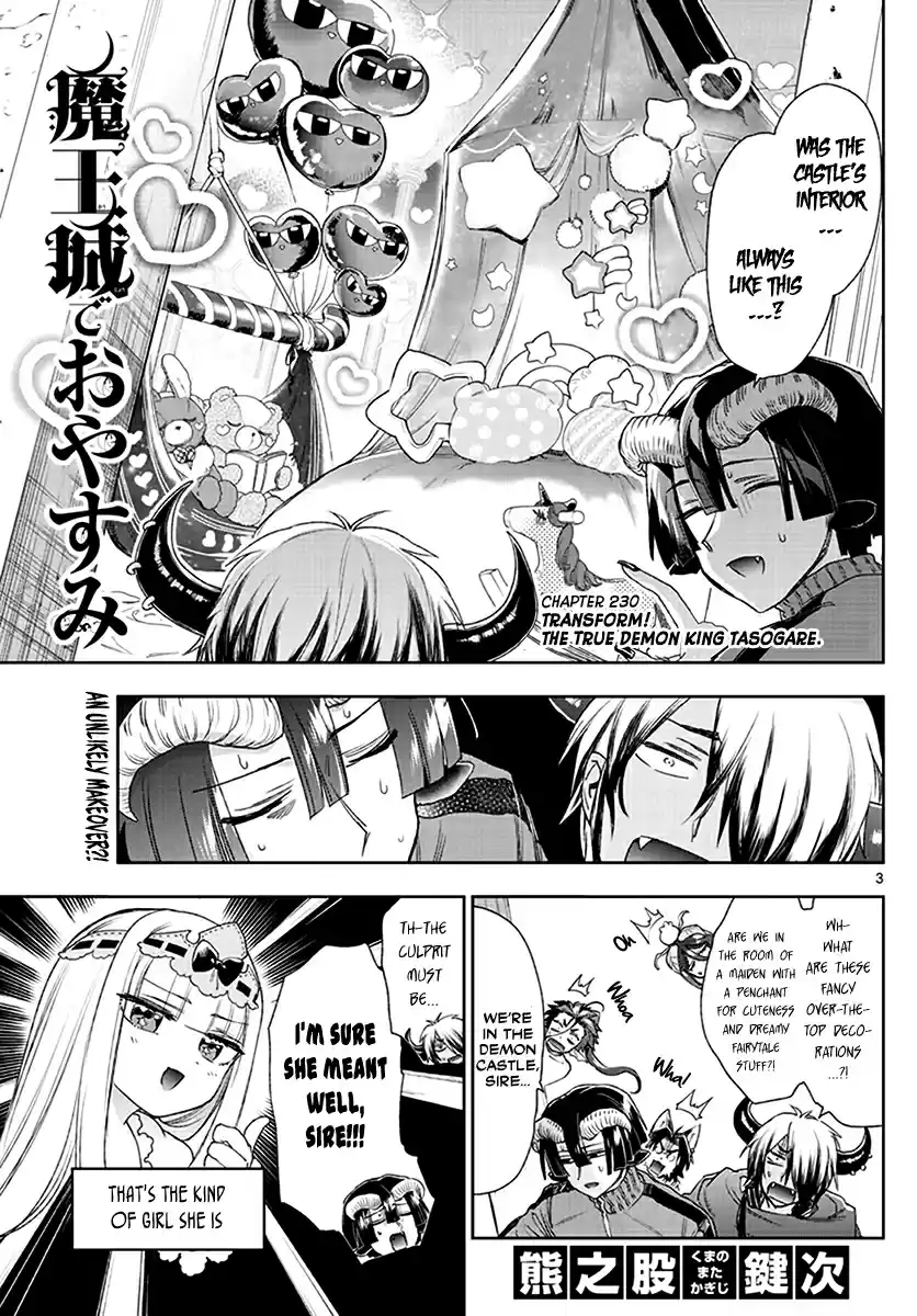 Maou jou de Oyasumi Ch. 230 Transform! The True Demon King Tasogare