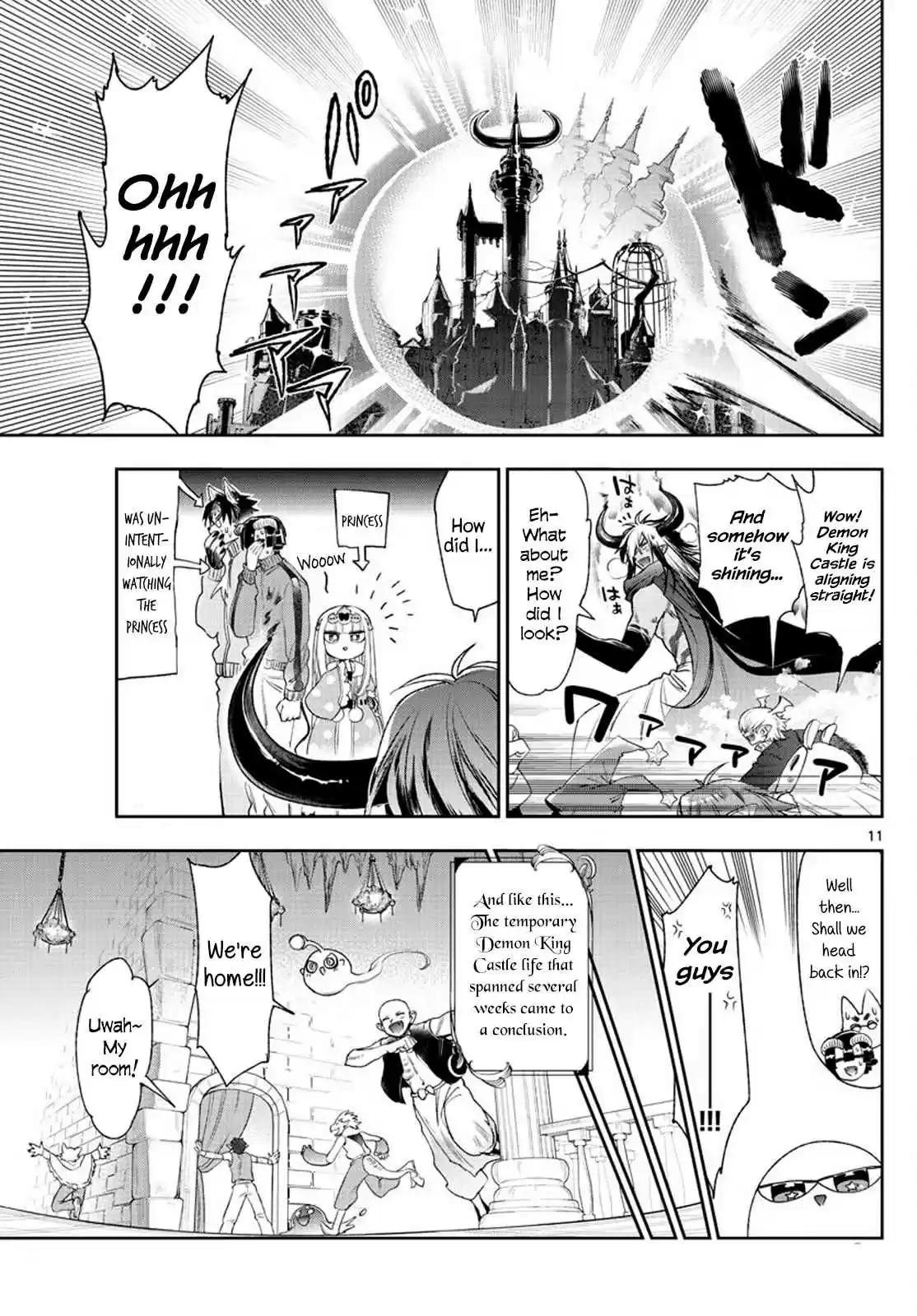 Maou jou de Oyasumi Ch. 231 Change!! The Real Demon King Twilight The Final Day Outdoors