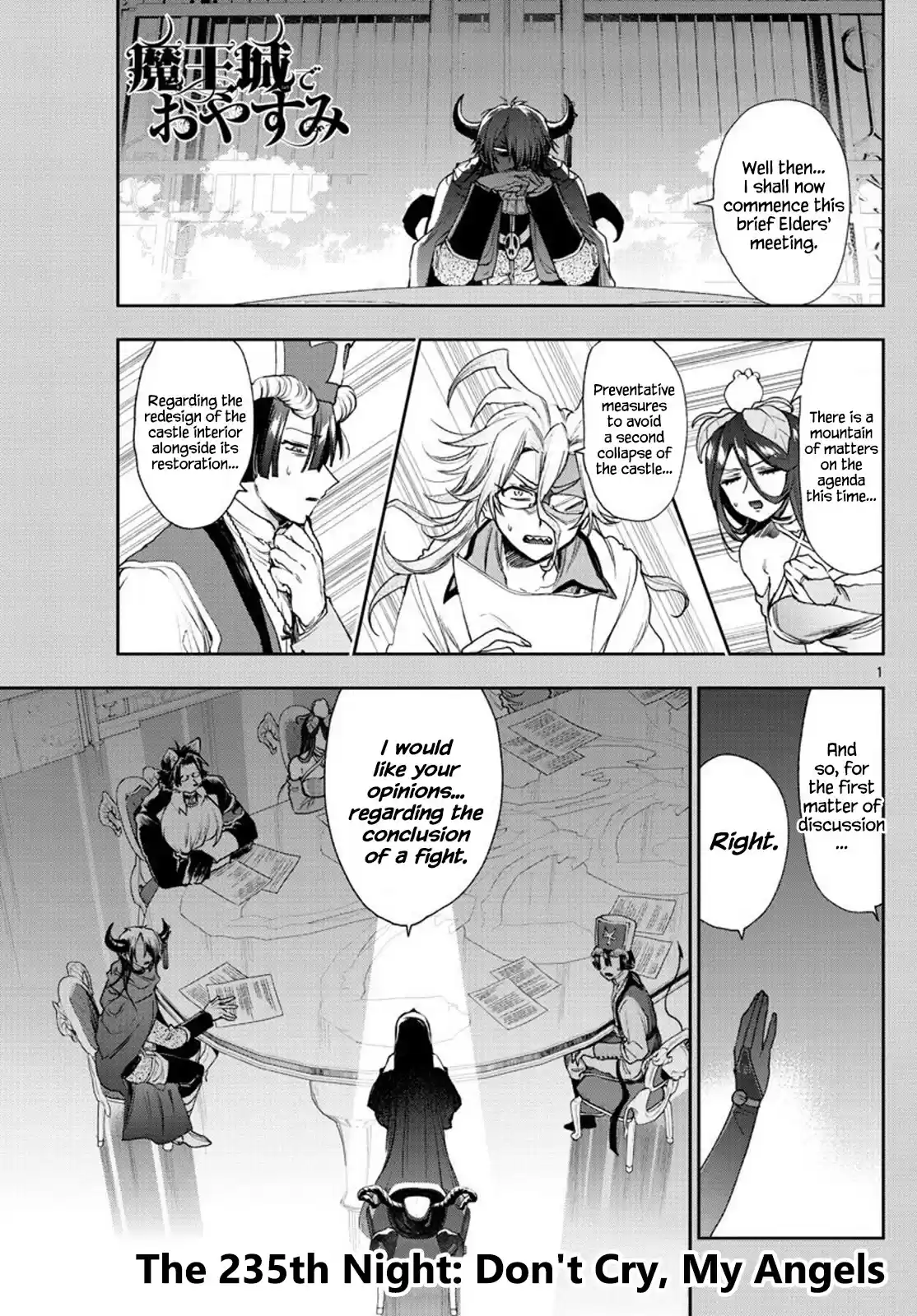 Maou-Jou De Oyasumi Chapter 235: The 235Th Night