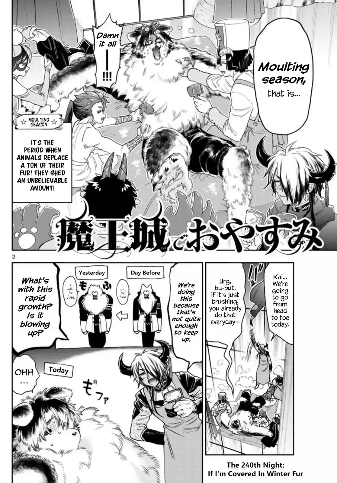 Maou-Jou De Oyasumi Chapter 240: The 240Th Night