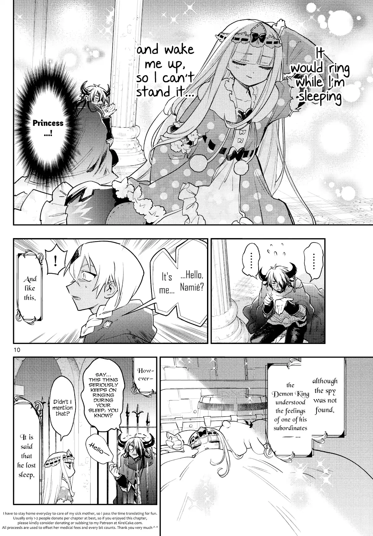 Maou-Jou De Oyasumi Chapter 266