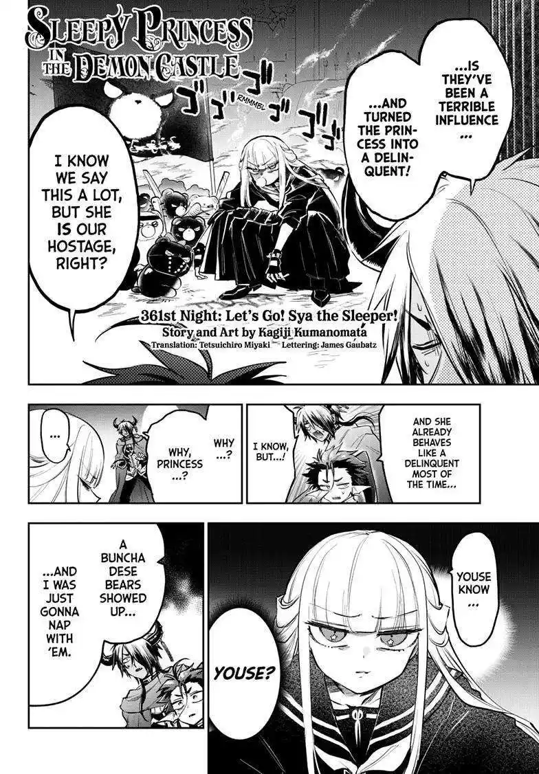 Maou-jou de Oyasumi Chapter 361